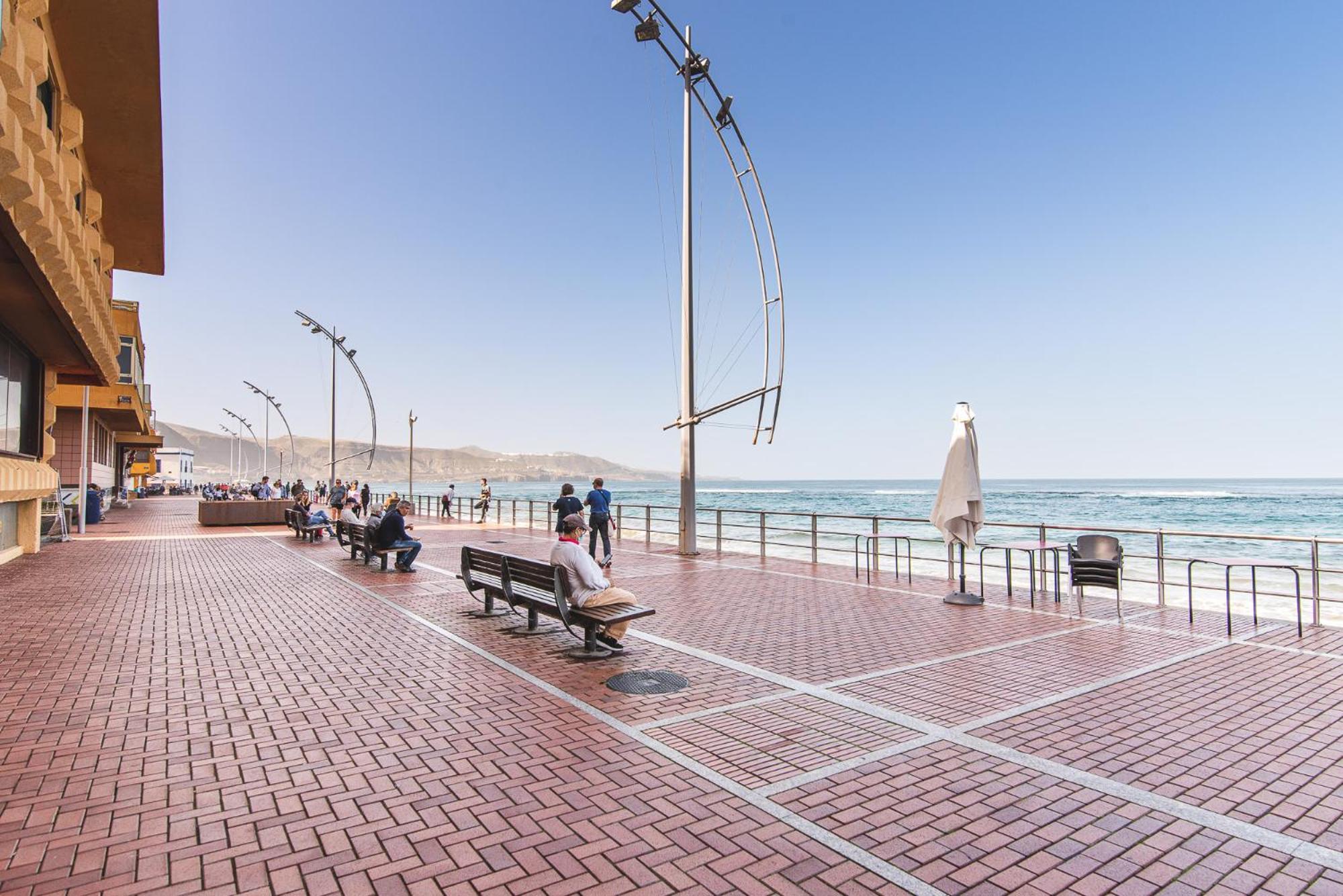 Canteras 1º Linea De Playa Las Palmas Buitenkant foto